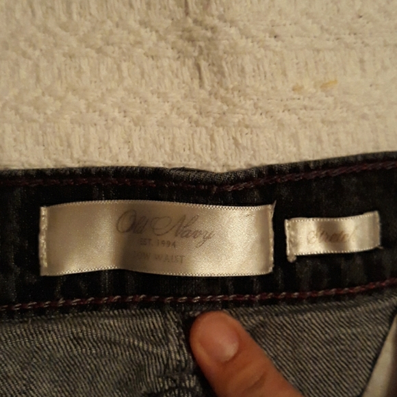 Old Navy Girls Black Demin Skirt - Picture 2 of 2